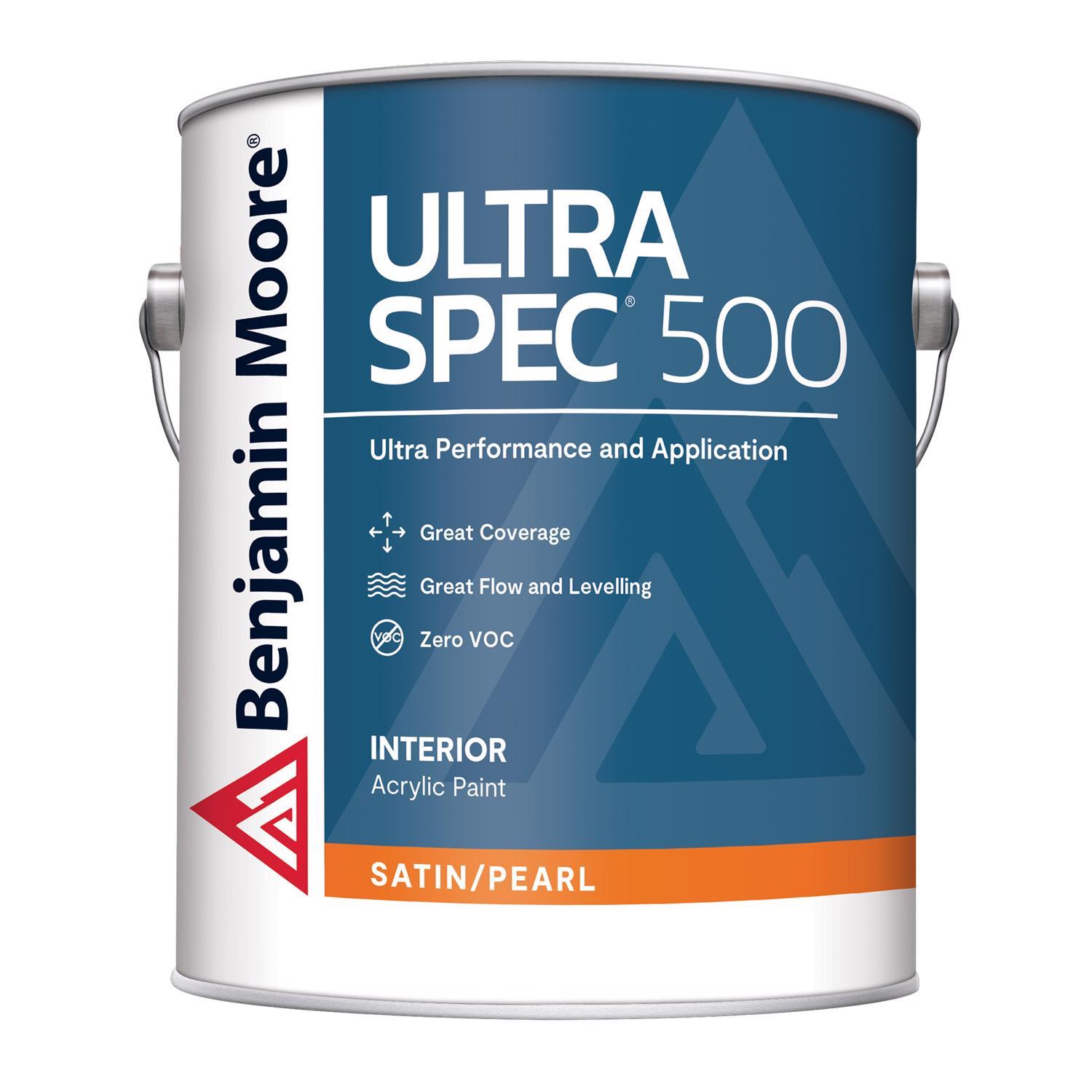 Benjamin Moore Ultra Spec 500 Satin/Pearl Base 3 Paint Interior 1 gal