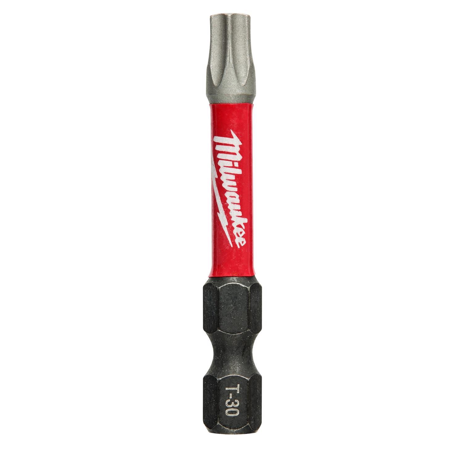 Milwaukee Shockwave Torx T30 X 2 in. L Power Bit Alloy Steel 1 pc