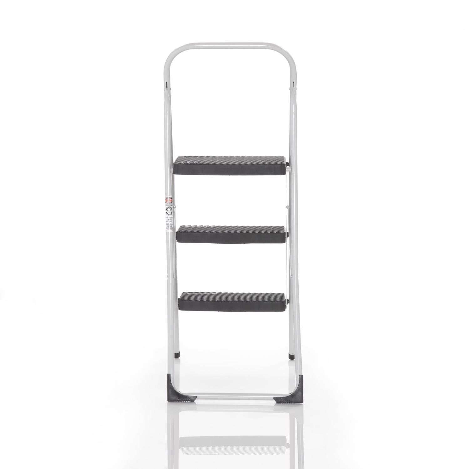 Cosco 45.27 in. H X 17.32 in. W X 27.36 in. D 200 lb. capacity 3 step Resin Step Stool