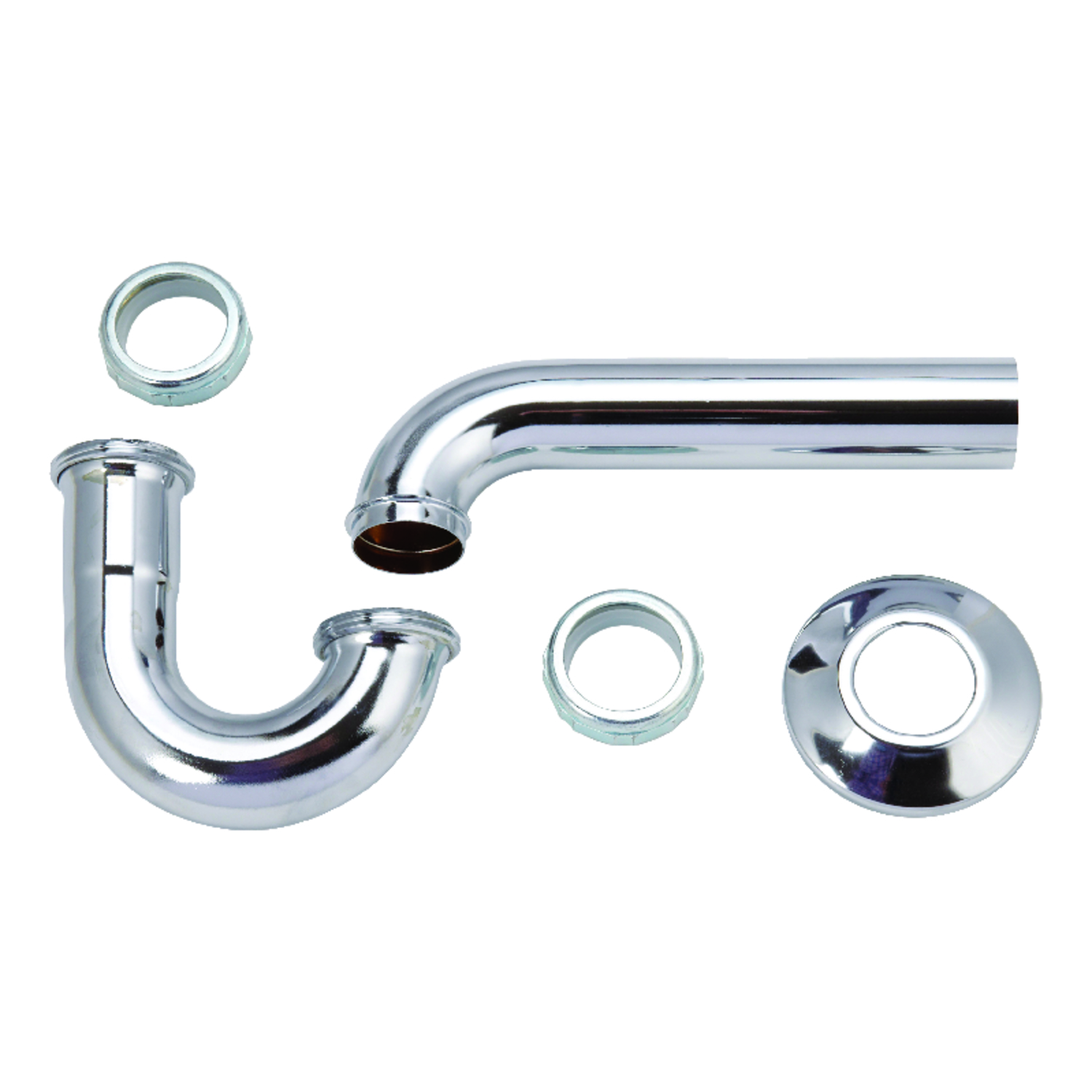 Ace 1-1/4 in. D Chrome Plated Brass P Trap