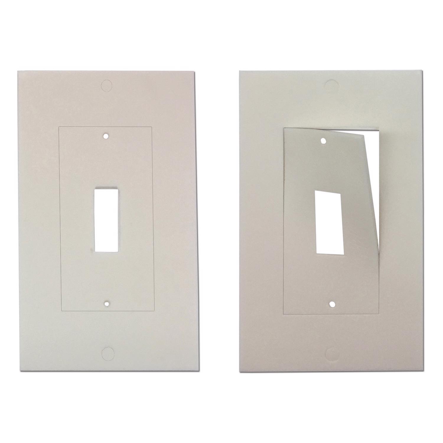 M-D Building Products White Foam Wall Plate Sealers 6 pk
