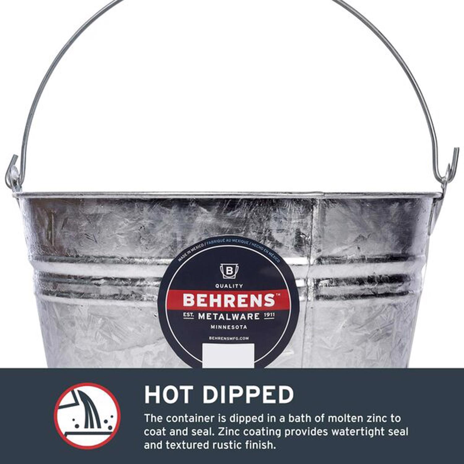 Behrens 4.25 gal Pail Gray