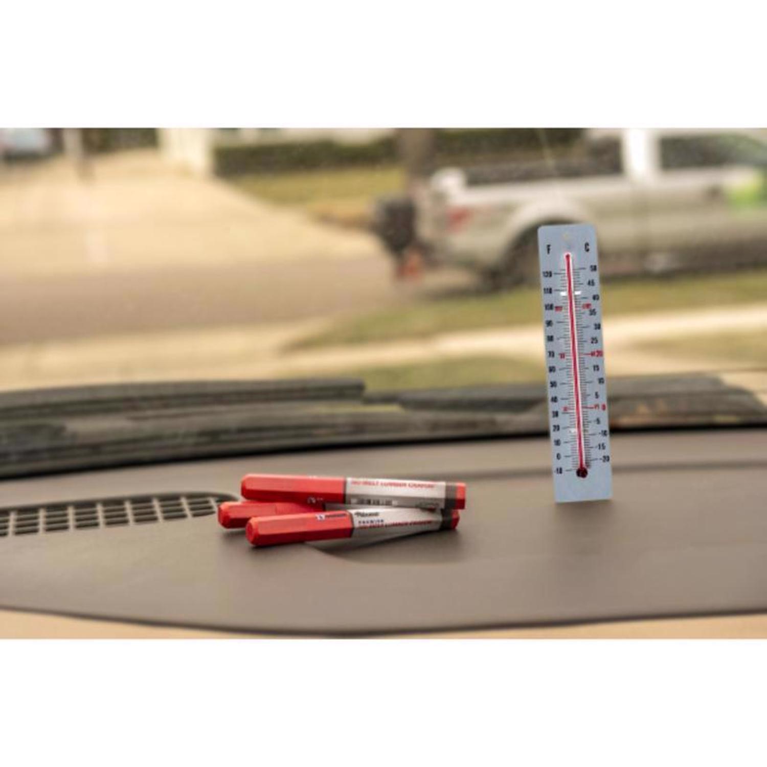 C.H. Hanson Premier No Melt 4.5 in. L Lumber Crayon Red 1 pc