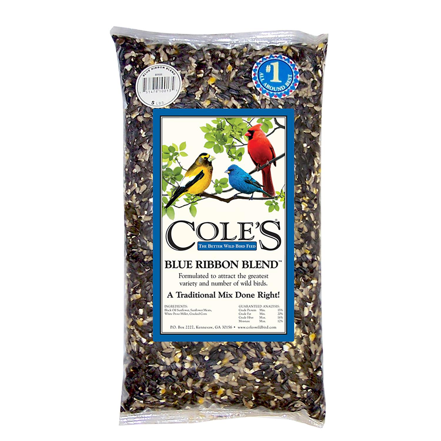 Cole's Blue Ribbon Blend Wild Bird Food 5 lb
