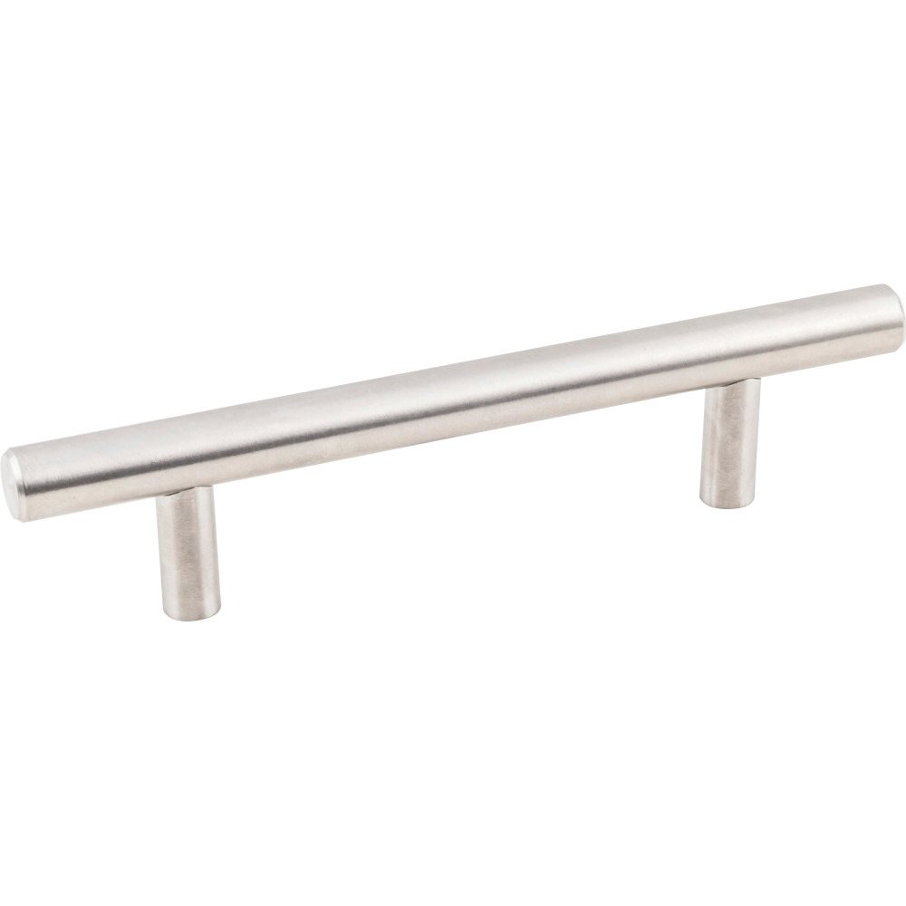 KasaWare 3 3/4 in. Centers European Bar Pull in Stainless Steel (2pc Pack) 