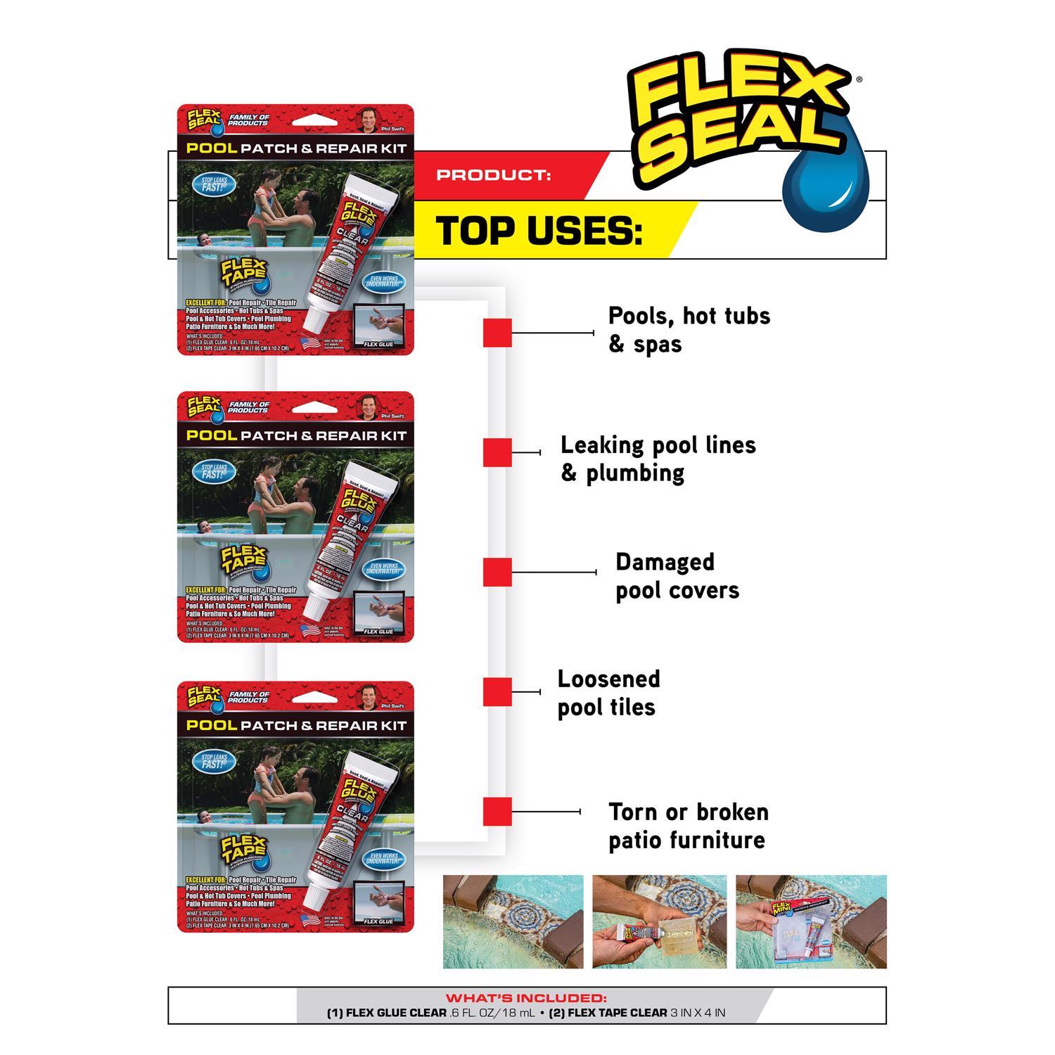 Flex Seal Family of Products Patch and Repair Kit
