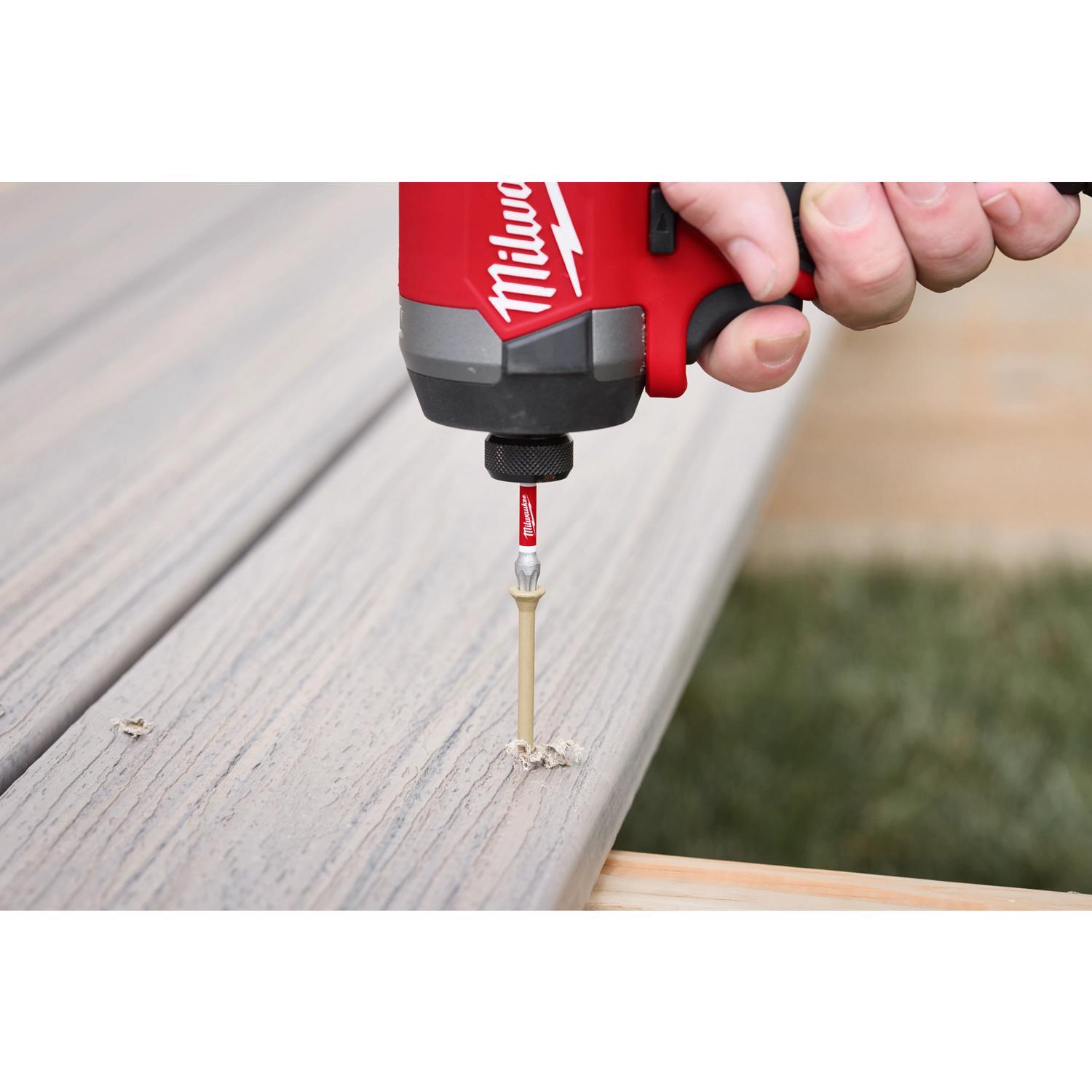 Milwaukee Shockwave Torx T40 X 2 in. L Impact Power Bit Steel 1 pc