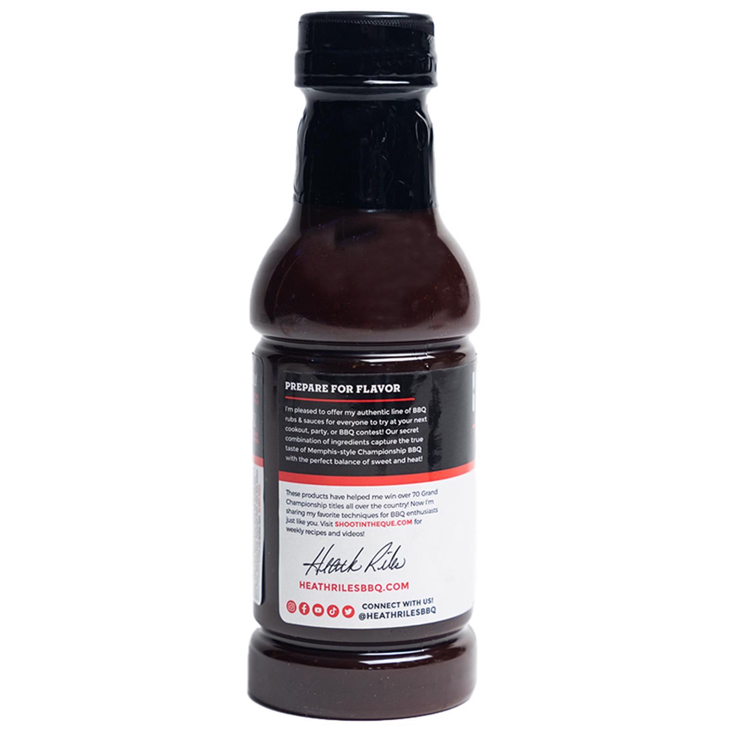 Heath Riles BBQ Sweet BBQ Sauce 16 oz