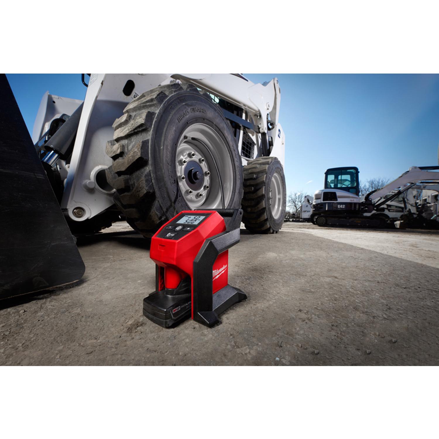 Milwaukee M12 1 gal Vertical Portable Hand-Held Air Compressor 120 psi 0.25 HP
