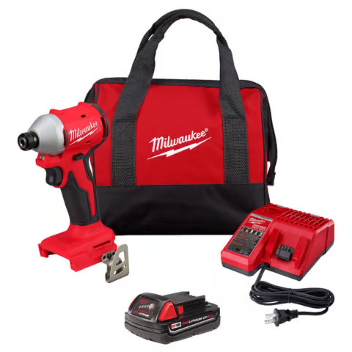 Milwaukee Cordless Brushless 1 Tool Impact Driver Kit