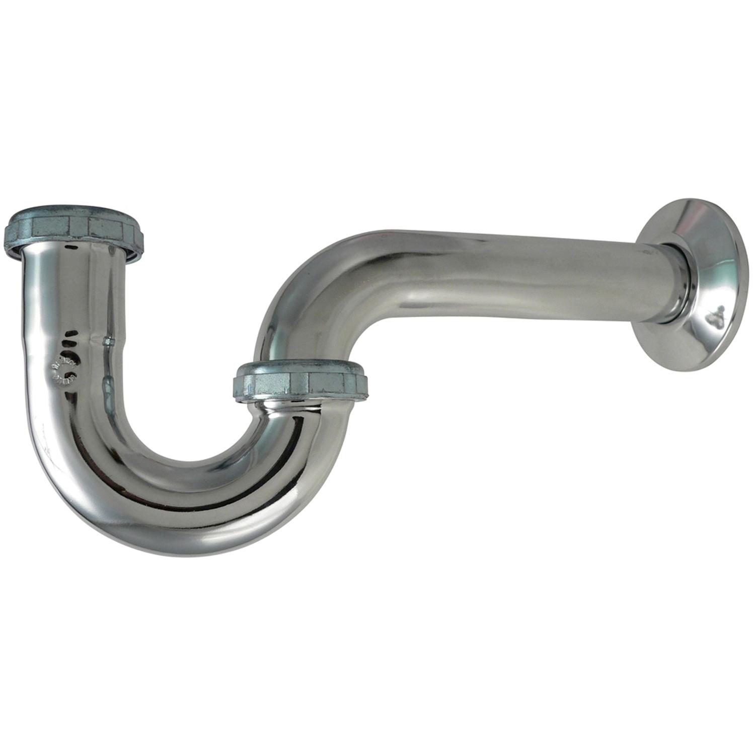 Ace 1-1/4 in. D Chrome Plated Brass P Trap
