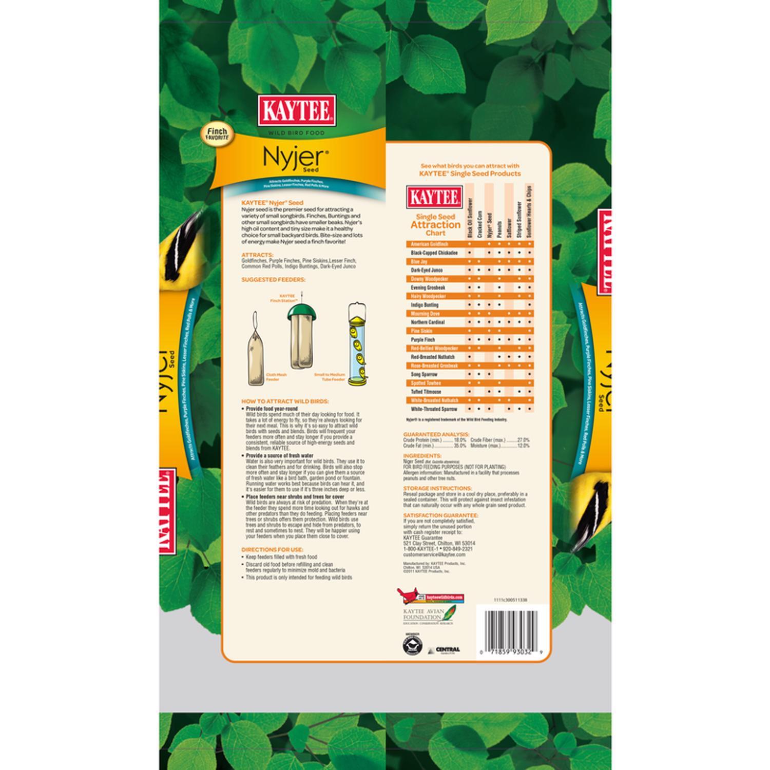 Kaytee Nyjer Wild Bird Food 8 lb