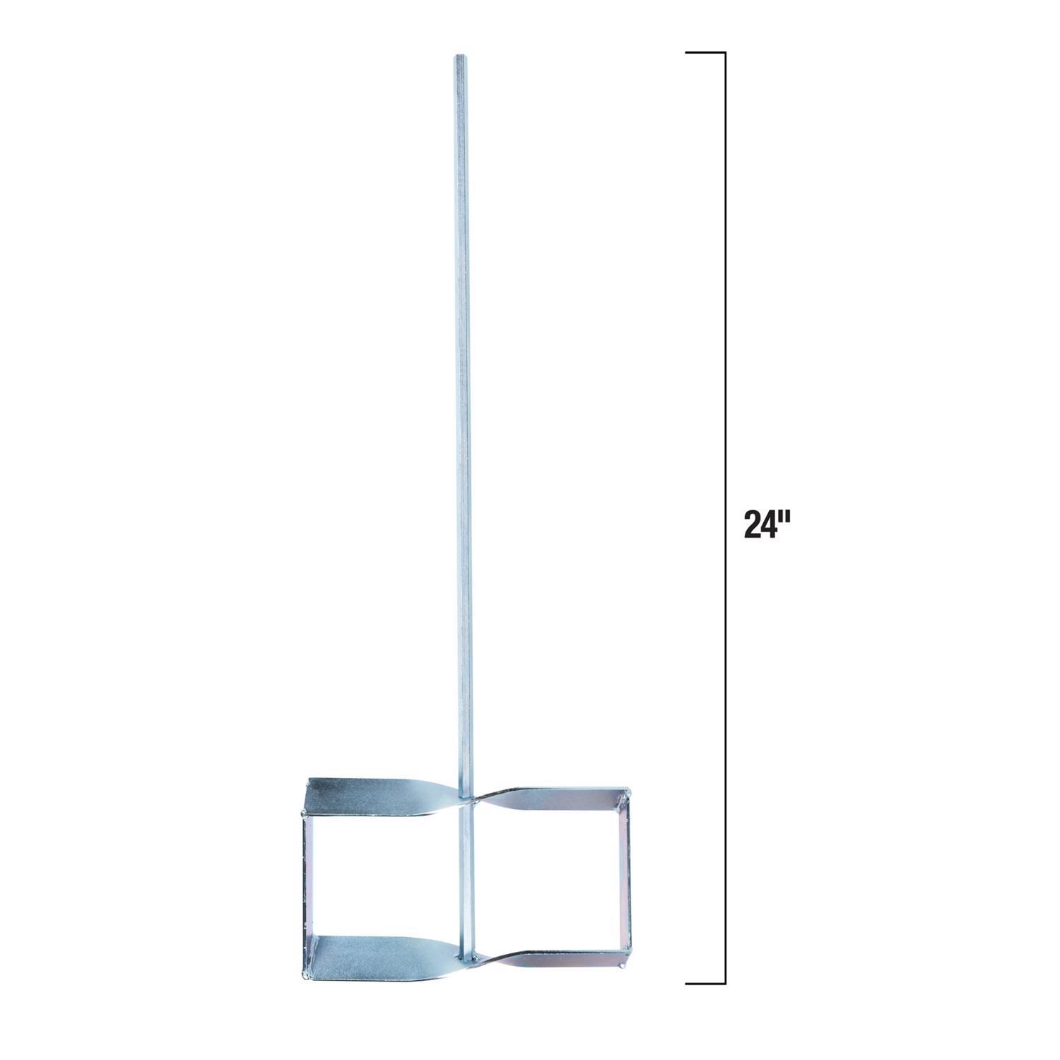 QEP Steel Grout Mixing Paddle 23.5 in. L