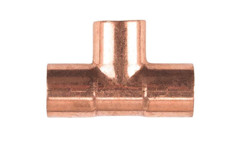 NIBCO 3/4 in. Sweat X 3/4 in. D Sweat Copper Tee 1 pk