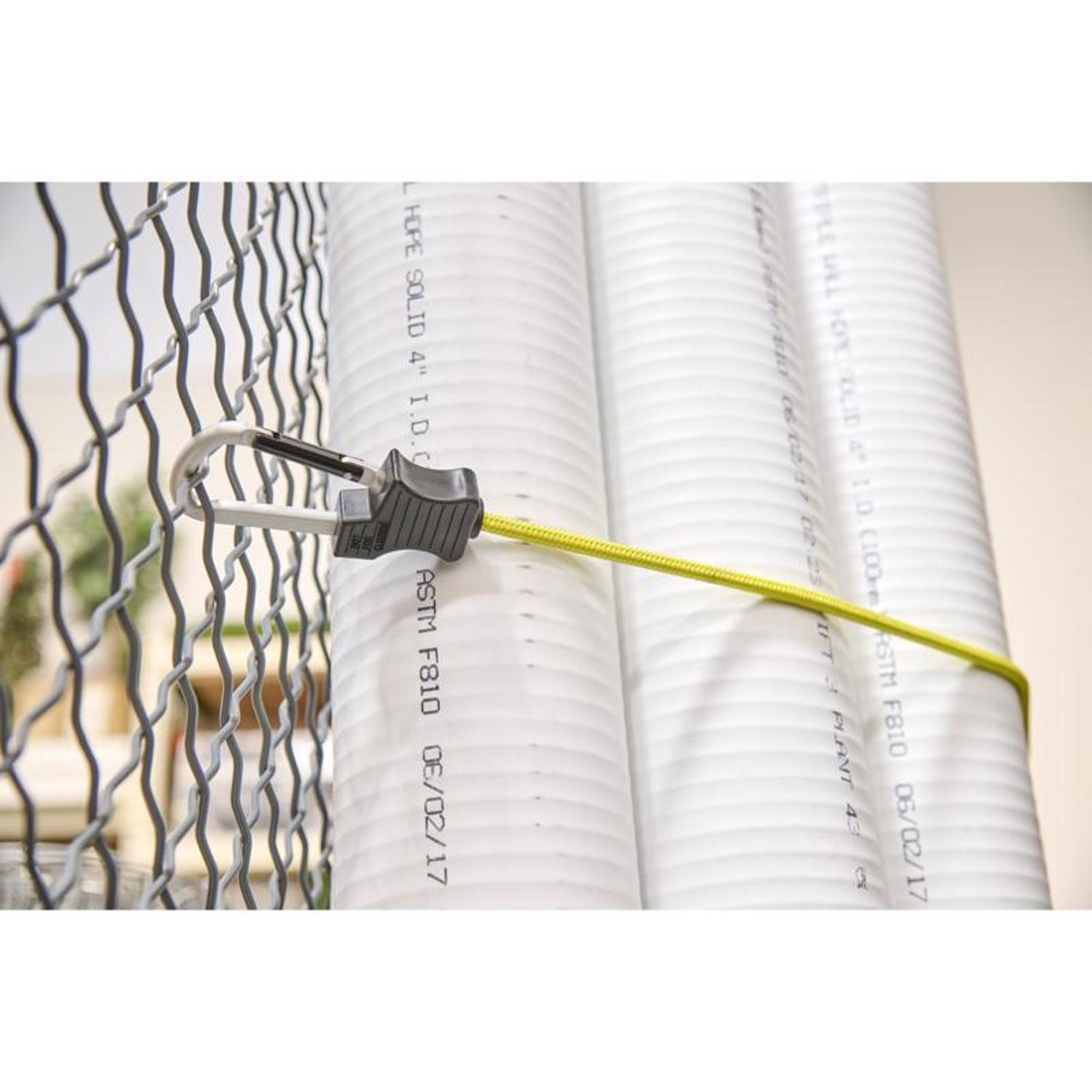 Keeper Black/Yellow Bungee Cord 24 in. L X 0.315 in. 1 pk