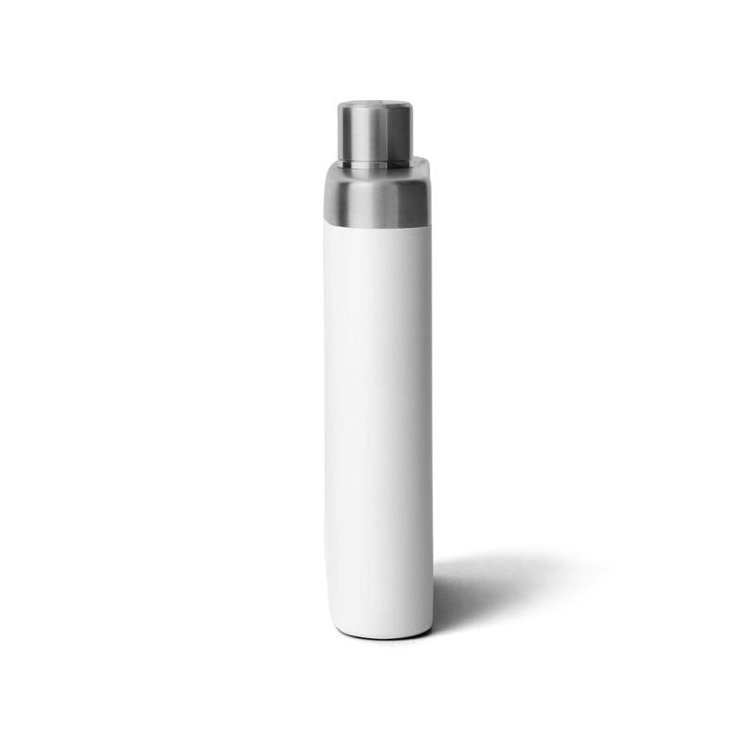 YETI 7 oz White Stainless Steel Single Wall Flask