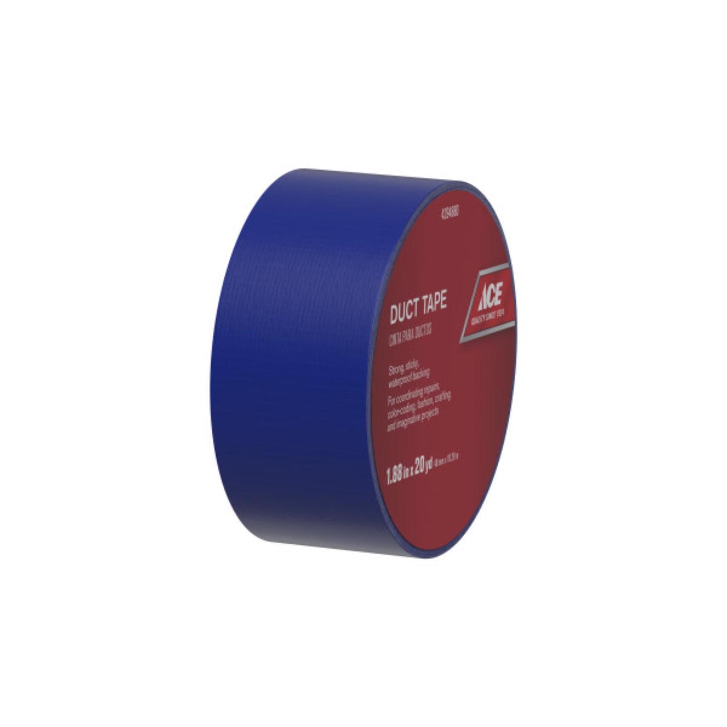 Ace 1.88 in. W X 20 yd L Blue Solid Duct Tape