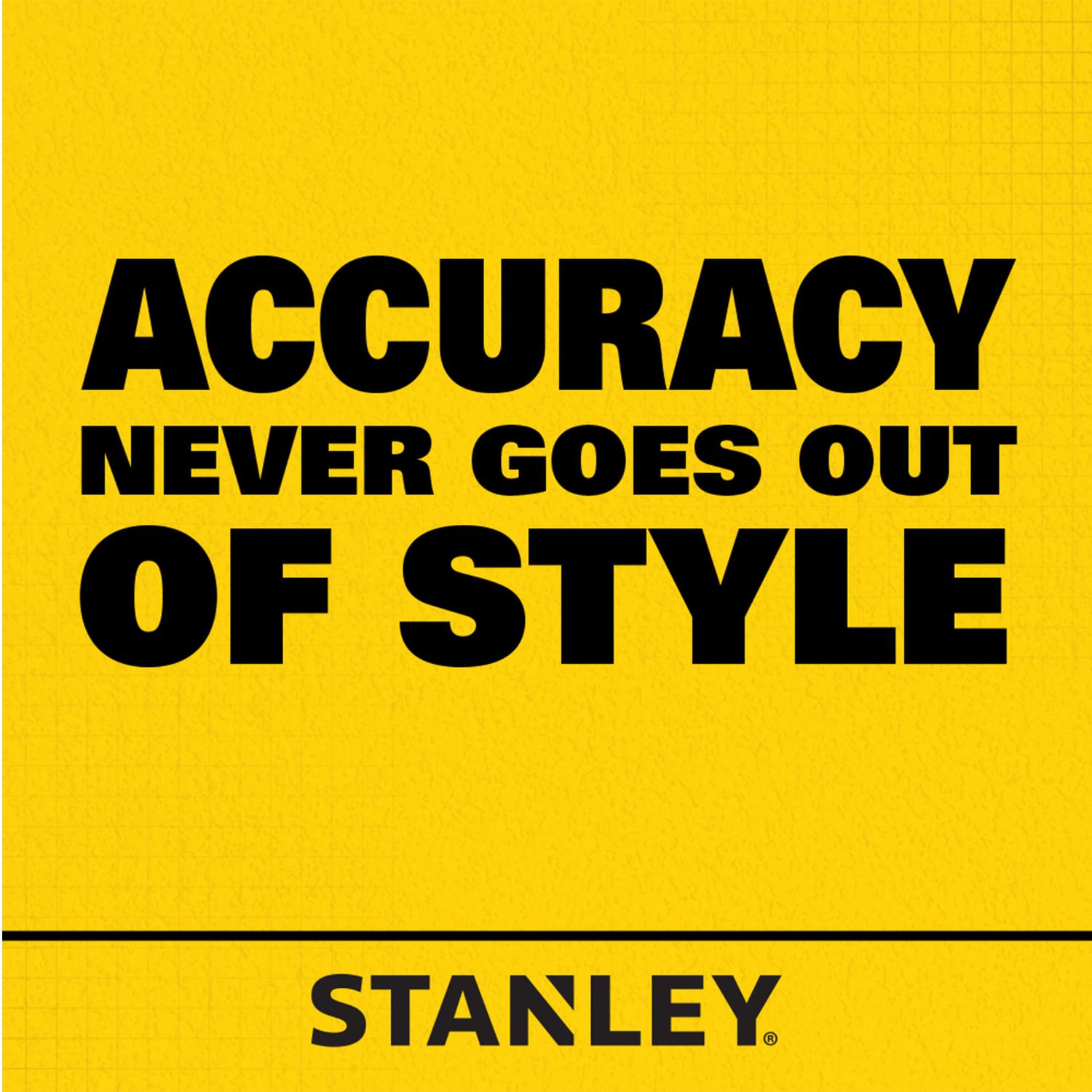 STANLEY PowerLock 30 ft. L X 1 in. W Compact Tape Measure 1 pk