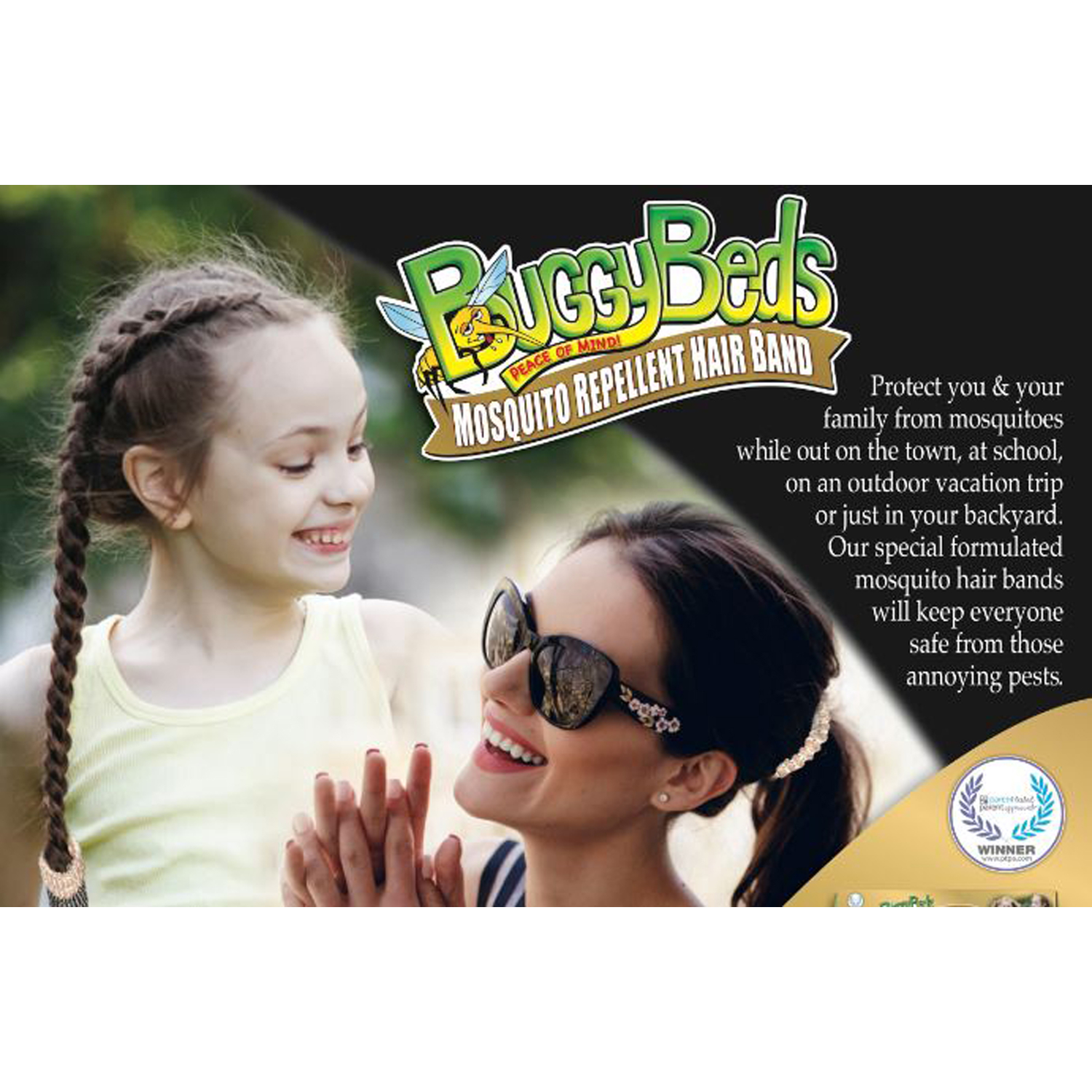BuggyBeds Repellent Hair Band For Mosquitoes
