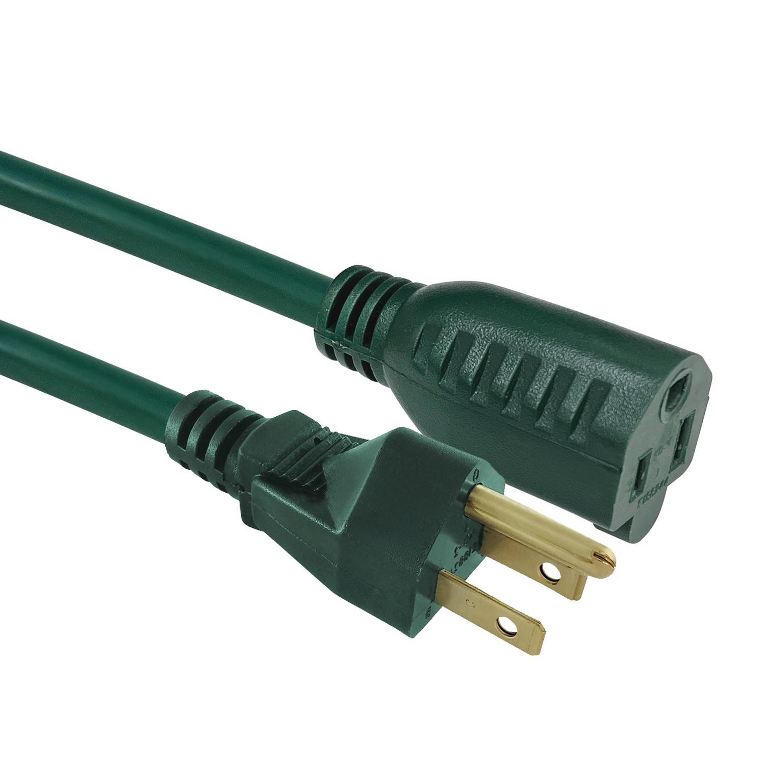 Ace Outdoor 40 ft. L Green Extension Cord 16/3 SJTW