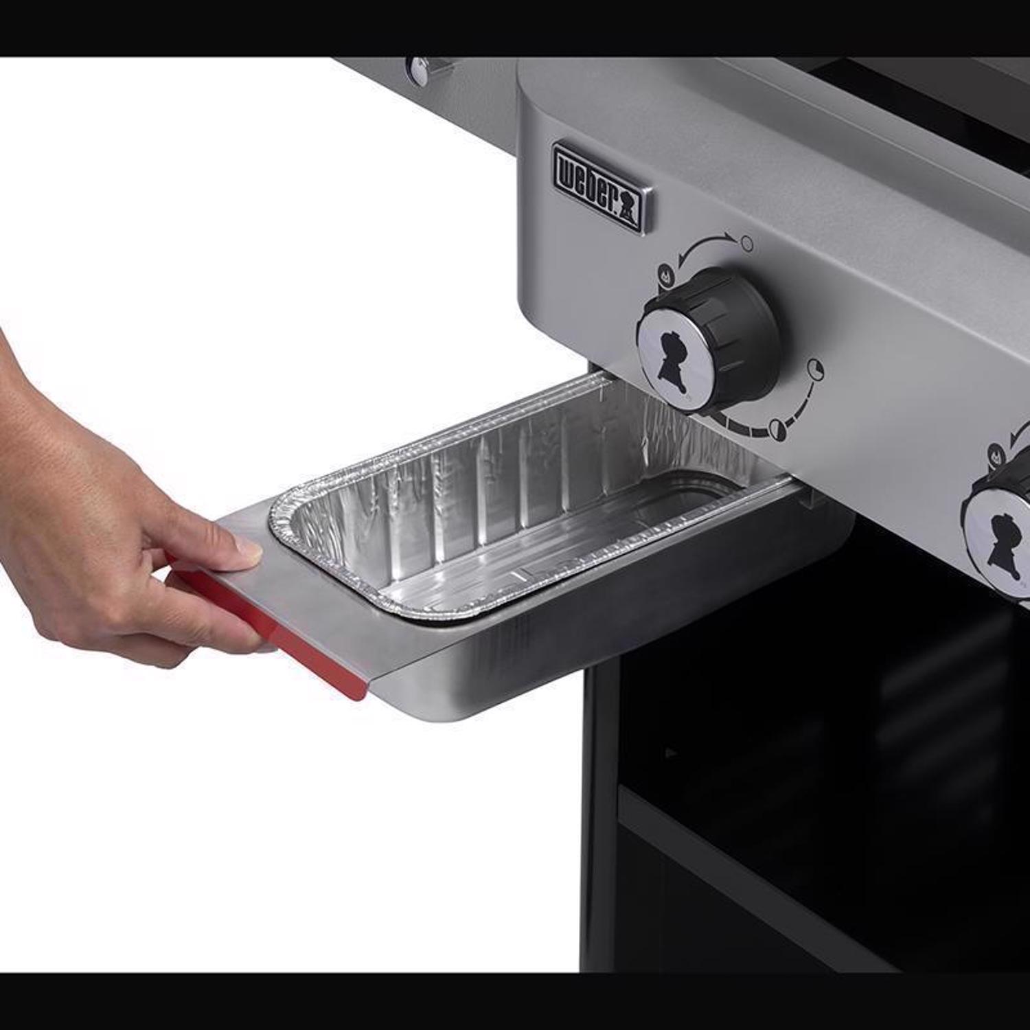 Weber 3 Burner Liquid Propane Outdoor Griddle Black