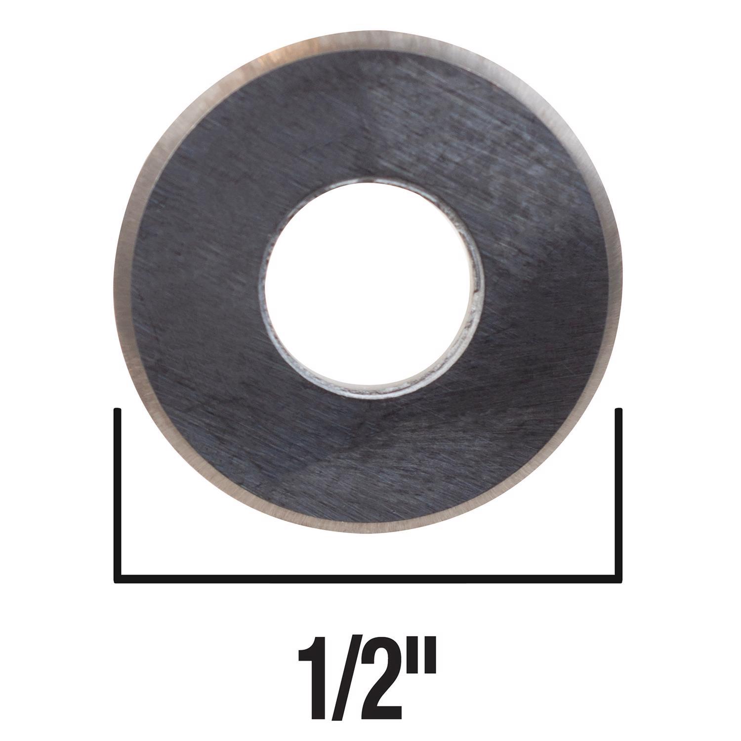 QEP 0.57 in. H X 0.5 in. W X.5 in. L X 0.5 in. D Tungsten Carbide Tile Cutter Wheel 1 pk