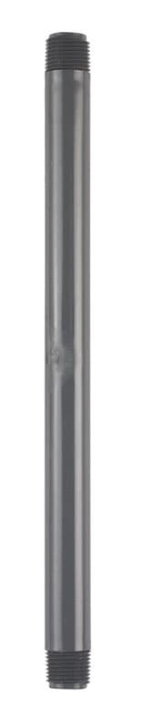 B&K Schedule 80 1/2 in. MIP X 1/2 in. D MIP PVC 12 in. Nipple 1 pk