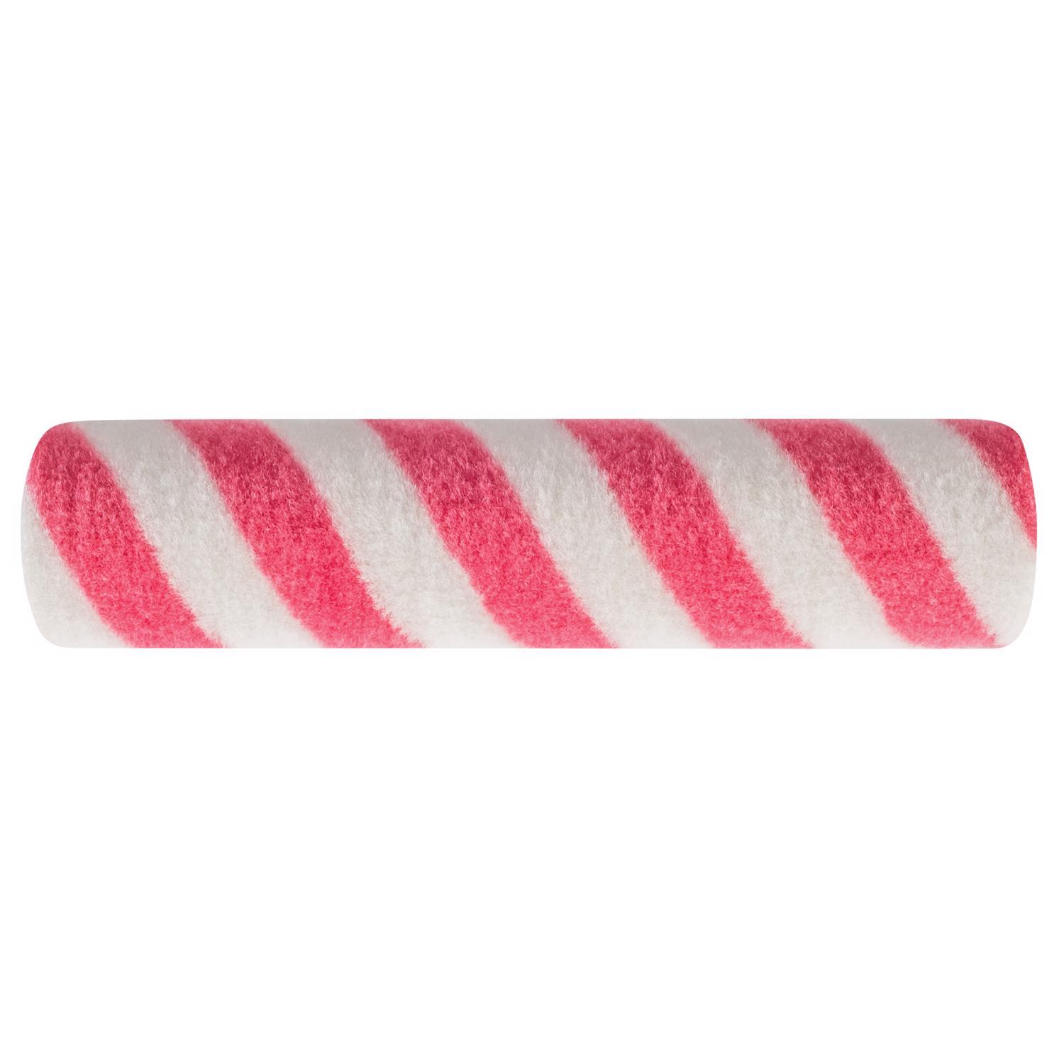 Wooster Candy Stripe Mohair Blend 9 in. W X 1/4 in. Regular Paint Roller Cover 1 pk