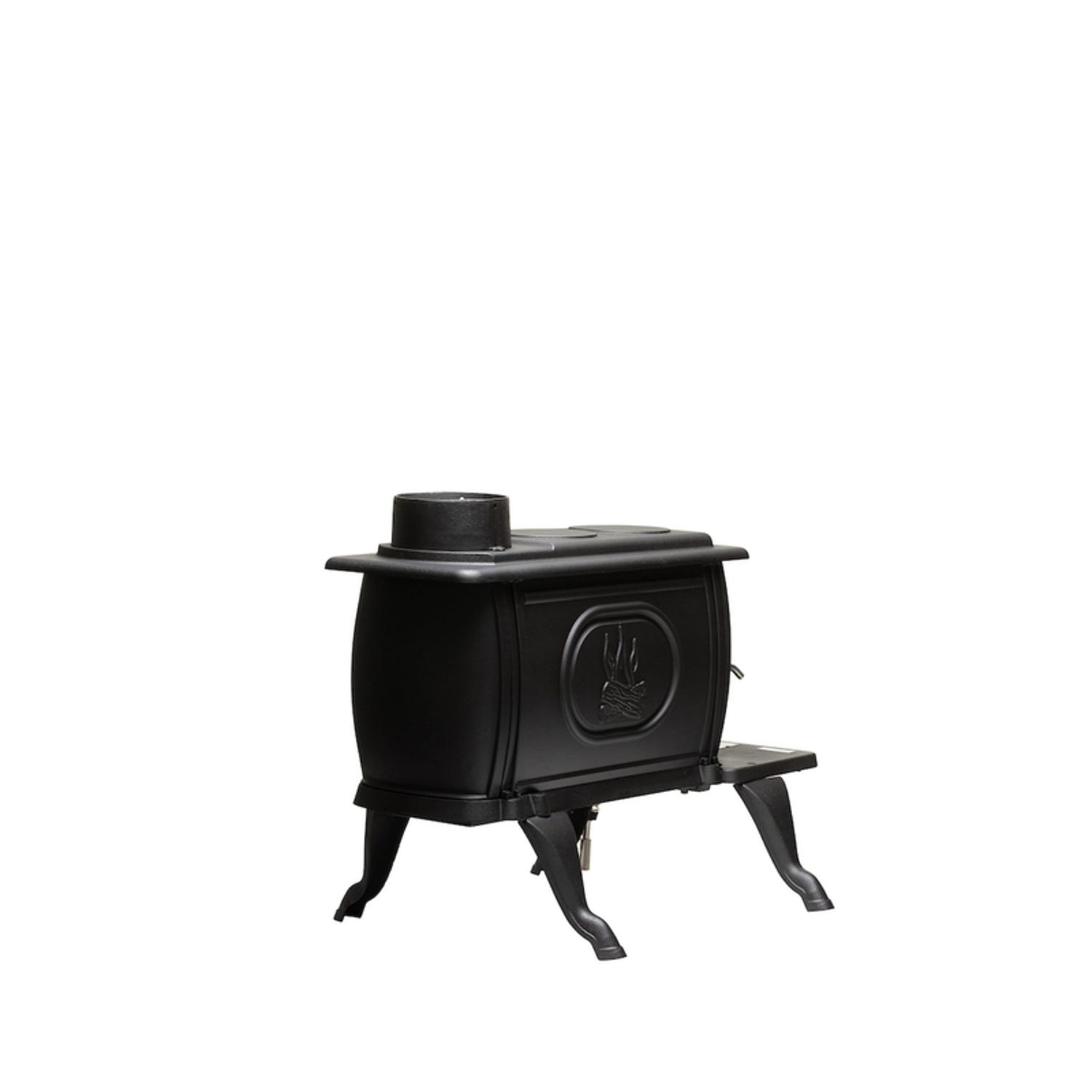 US Stove Log Wood EPA Certified 900 sq ft Vintage Wood Burning Stove