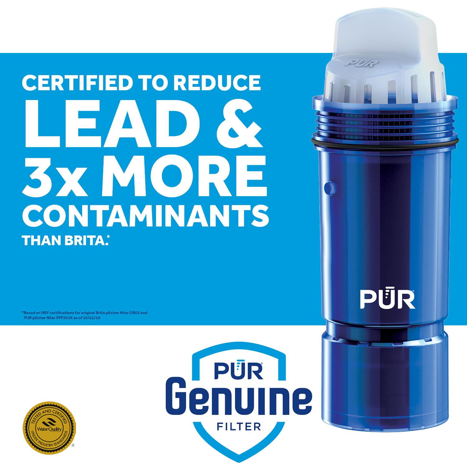 PUR Maxion Faucet Replacement Pitcher Filter For PUR
