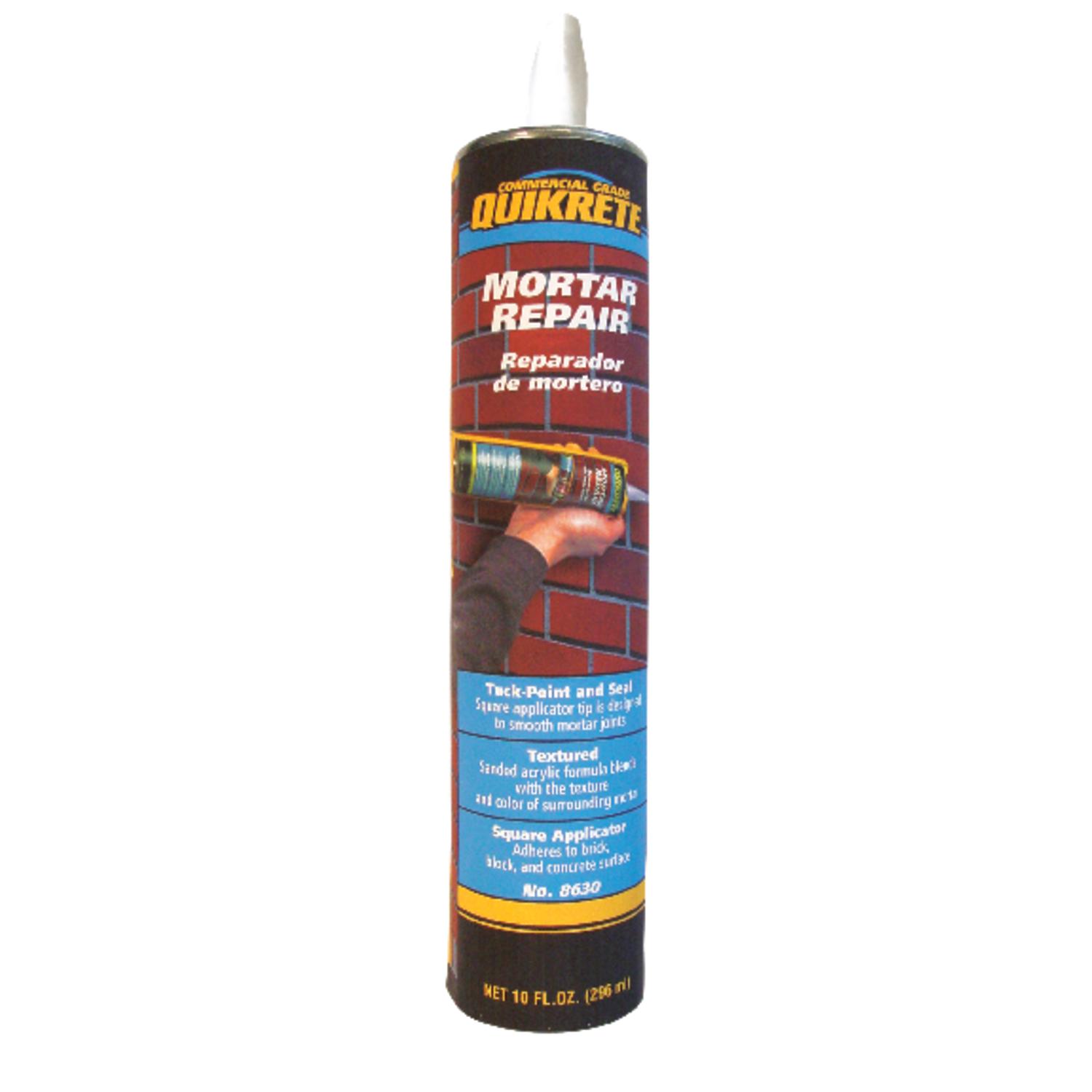 Quikrete Gray Acrylic Concrete and Masonry Caulk Sealant 10.1 oz