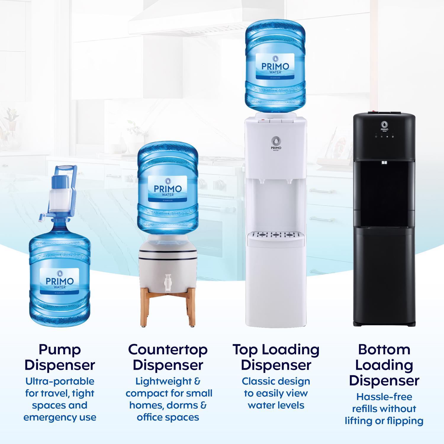 Primo Water 3 - 5 gal White Portable Water Dispenser BPA Free Plastic