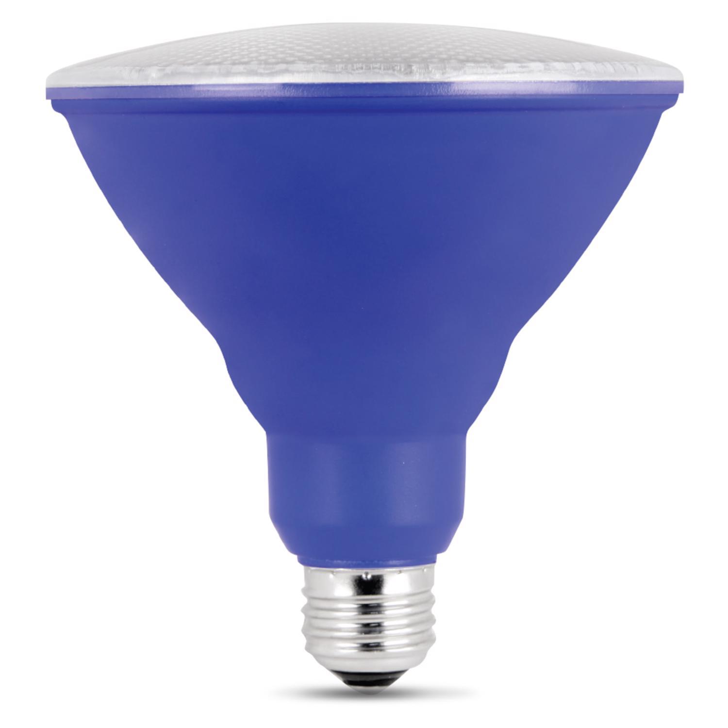 Feit PAR38 E26 (Medium) LED Bulb Blue 40 Watt Equivalence 1 pk