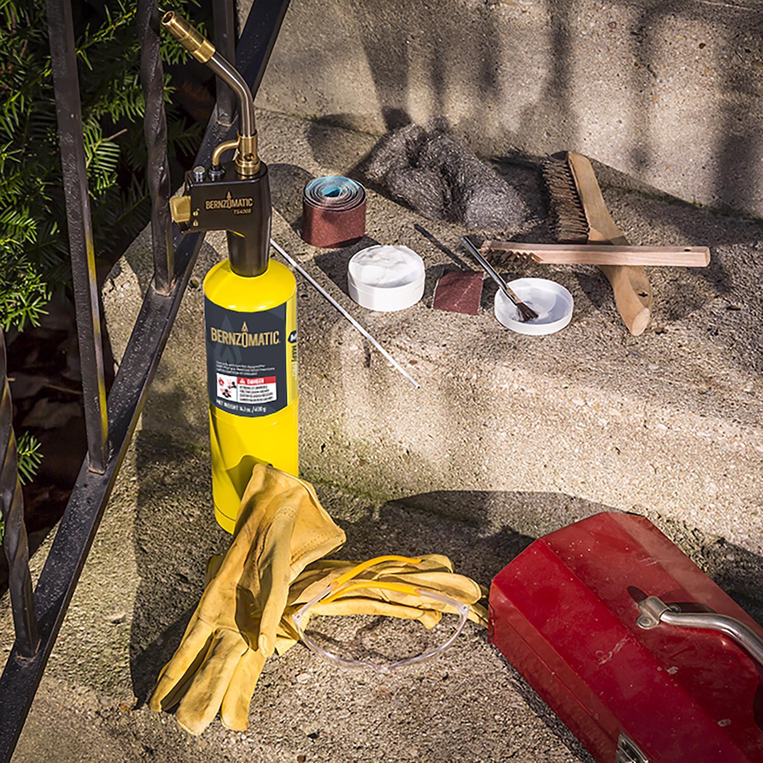 Bernzomatic MAP-Pro 14.1 oz High Heat Torch Kit 1 pc MAPP