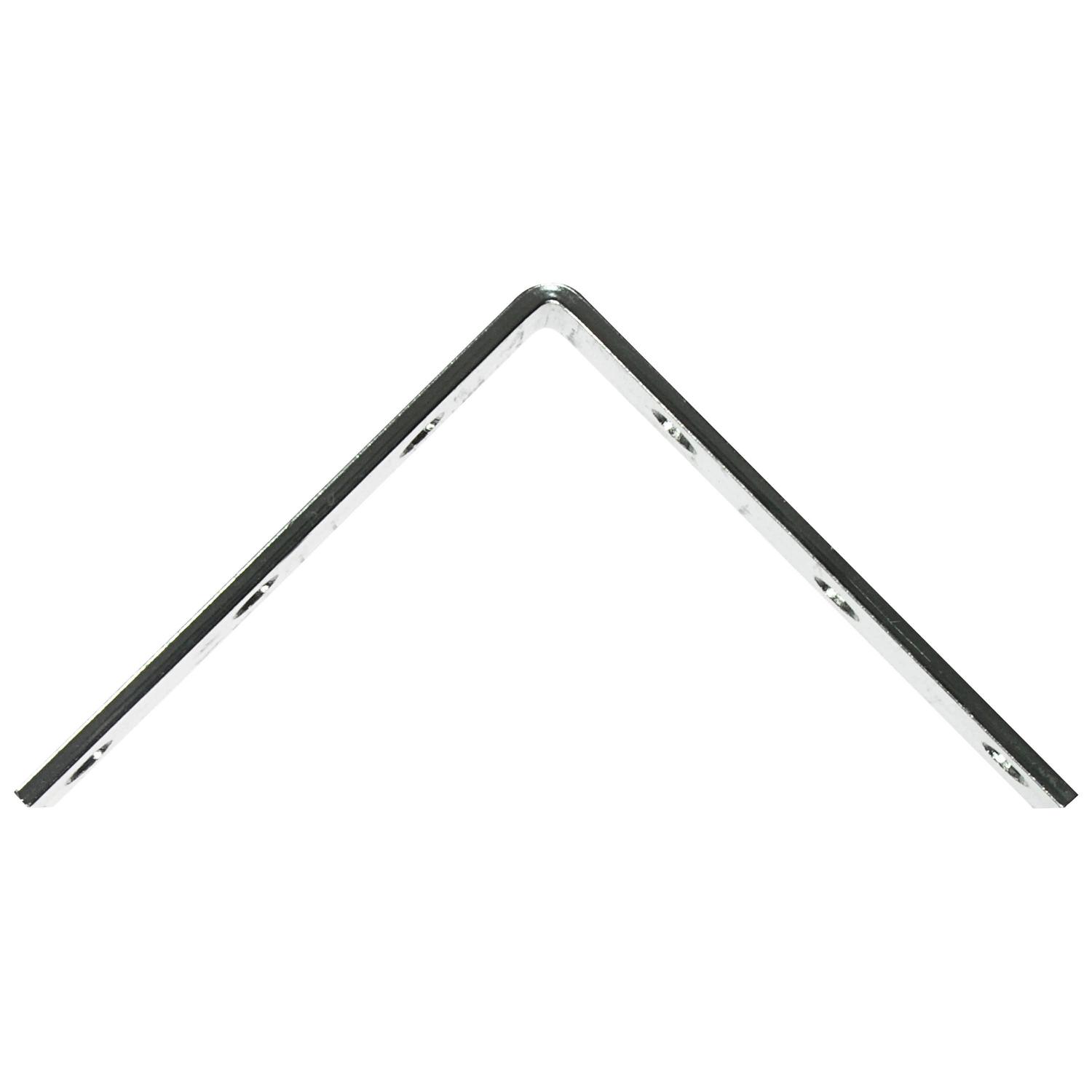 Ace 5 in. H X 1 in. W X.875 in. D Zinc Inside L Corner Brace