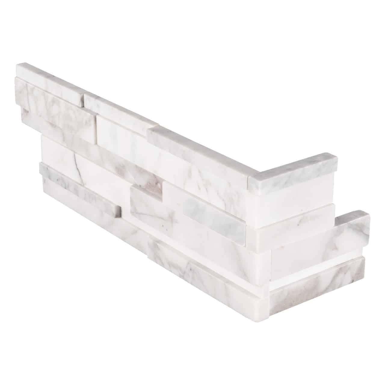 Calacatta Cressa 3D "L" Panels 6X18