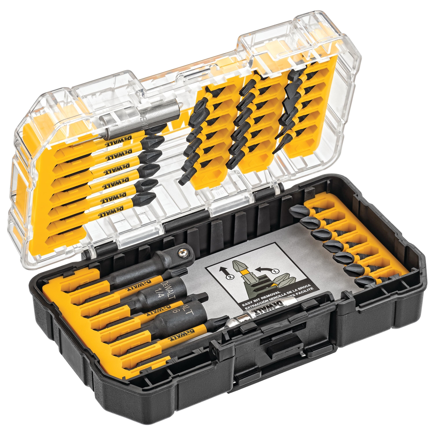 DeWalt FlexTorq Screwdriver Bit Set Steel 40 pc