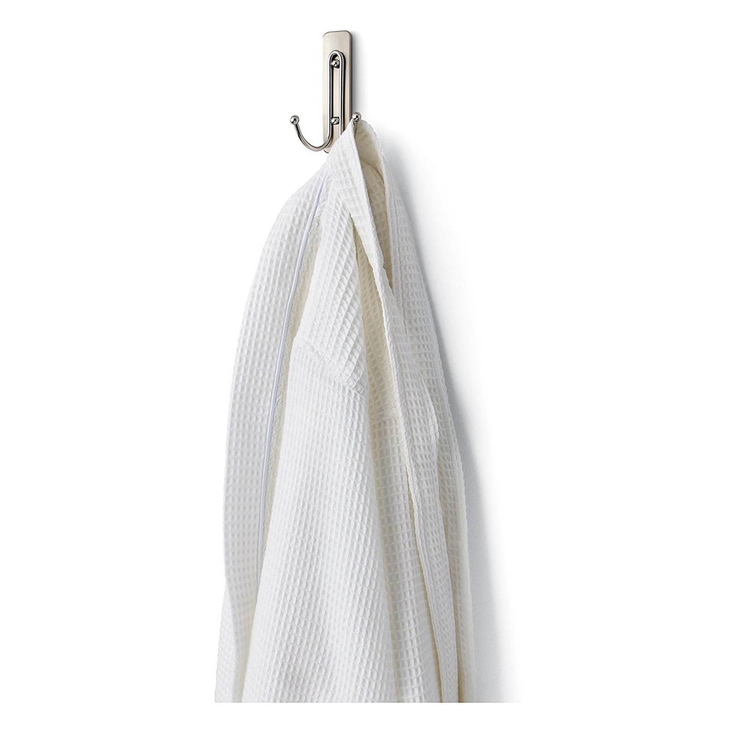 3M Command Large Plastic Double Hook 4.03 in. L 1 pk