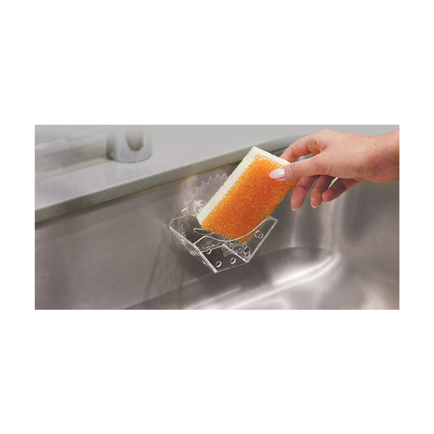 Scrub Daddy Sponge Daddy Heavy Duty Sponge For Multi-Purpose 5.6 in. L 4 pk