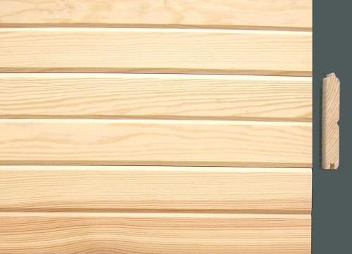 1 in. x 6 in. x 16 ft. #116 Pine Siding D - Grade