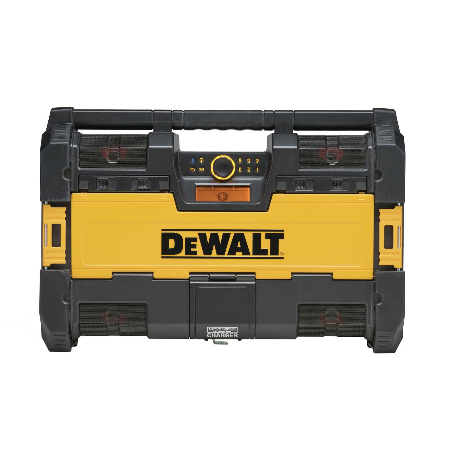 DeWalt ToughSystem 20 V Lithium-Ion Worksite Radio and Charger 1 pc