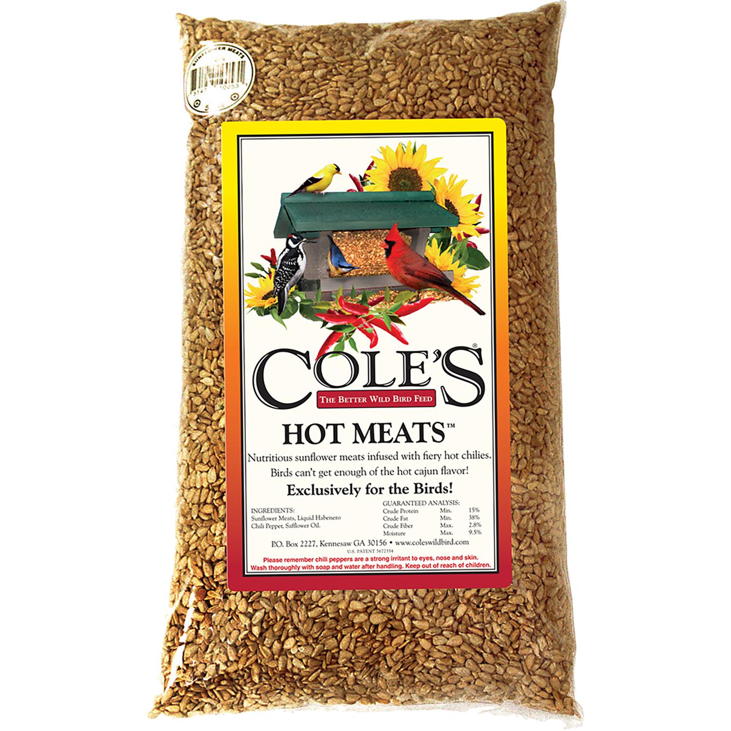 Cole's Hot Meats Wild Bird Food 5 lb