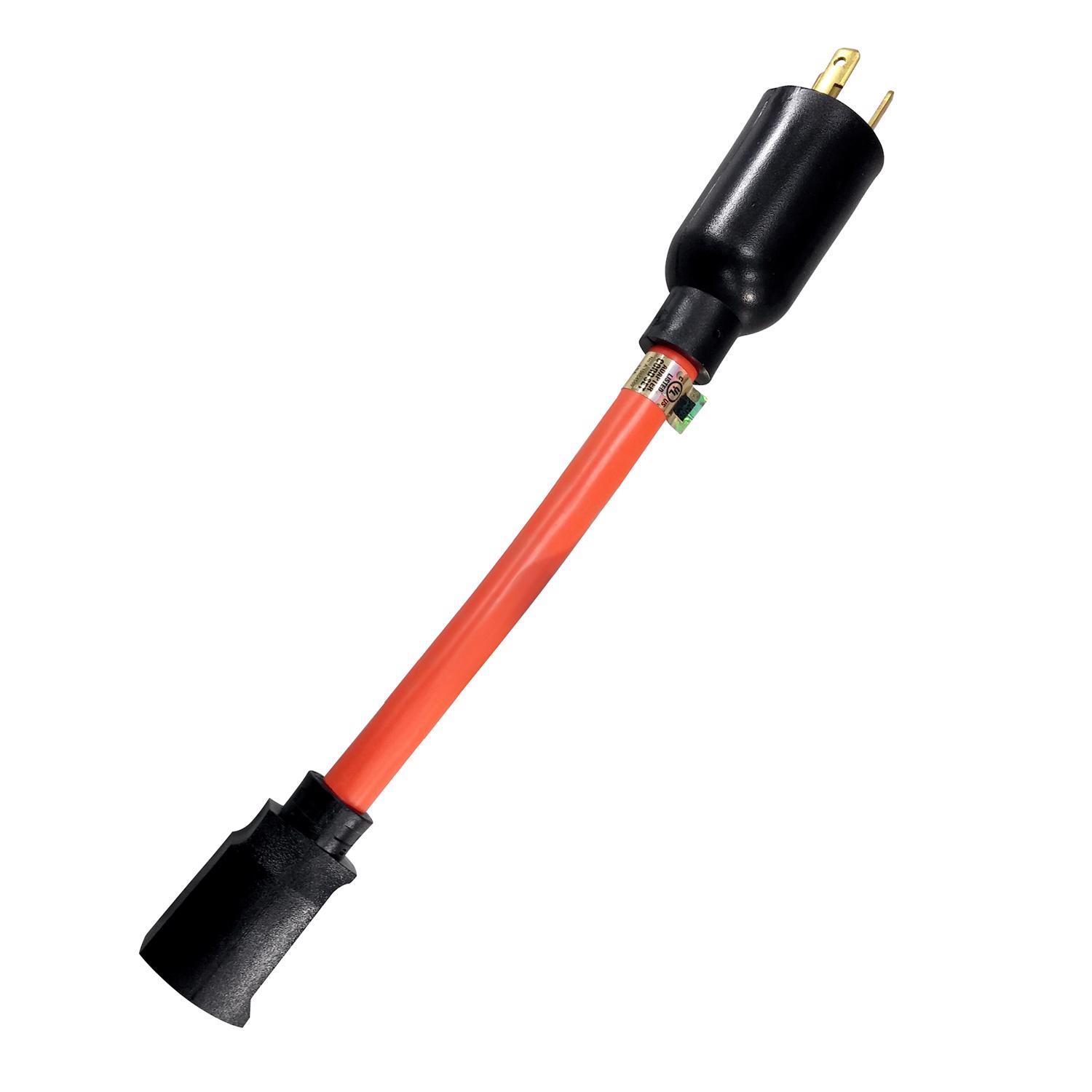 Ace Outdoor 10 in. L Orange Adapter Cord 12/3 STW