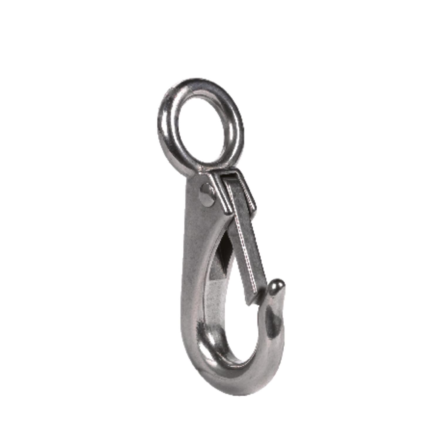 Campbell 3/4 in. D X 3-29/32 in. L Polished Stainless Steel Quick Snap 190 lb