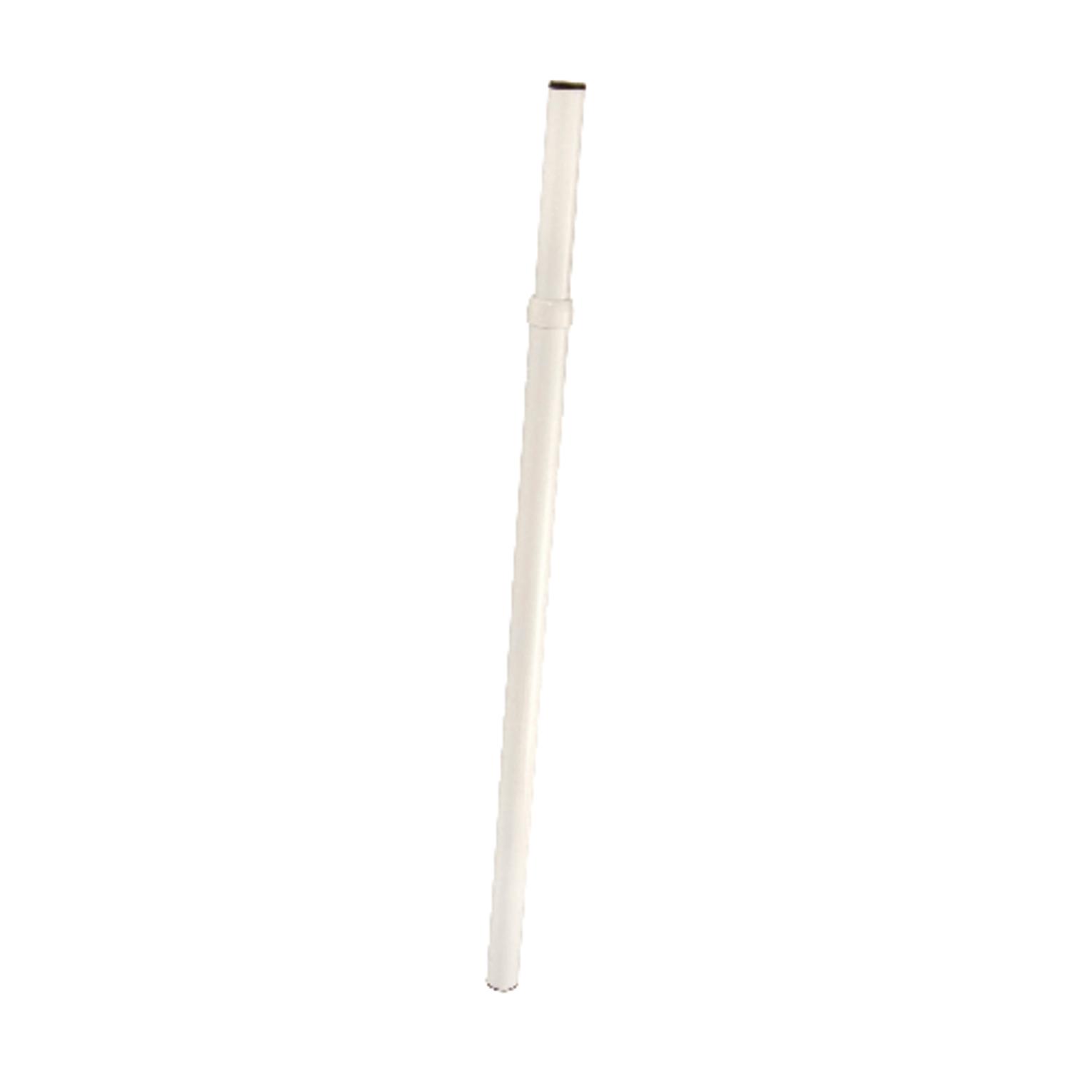 Lido 120 in. L X 1-3-8 in. D Adjustable Powder Coated Steel Closet Rod