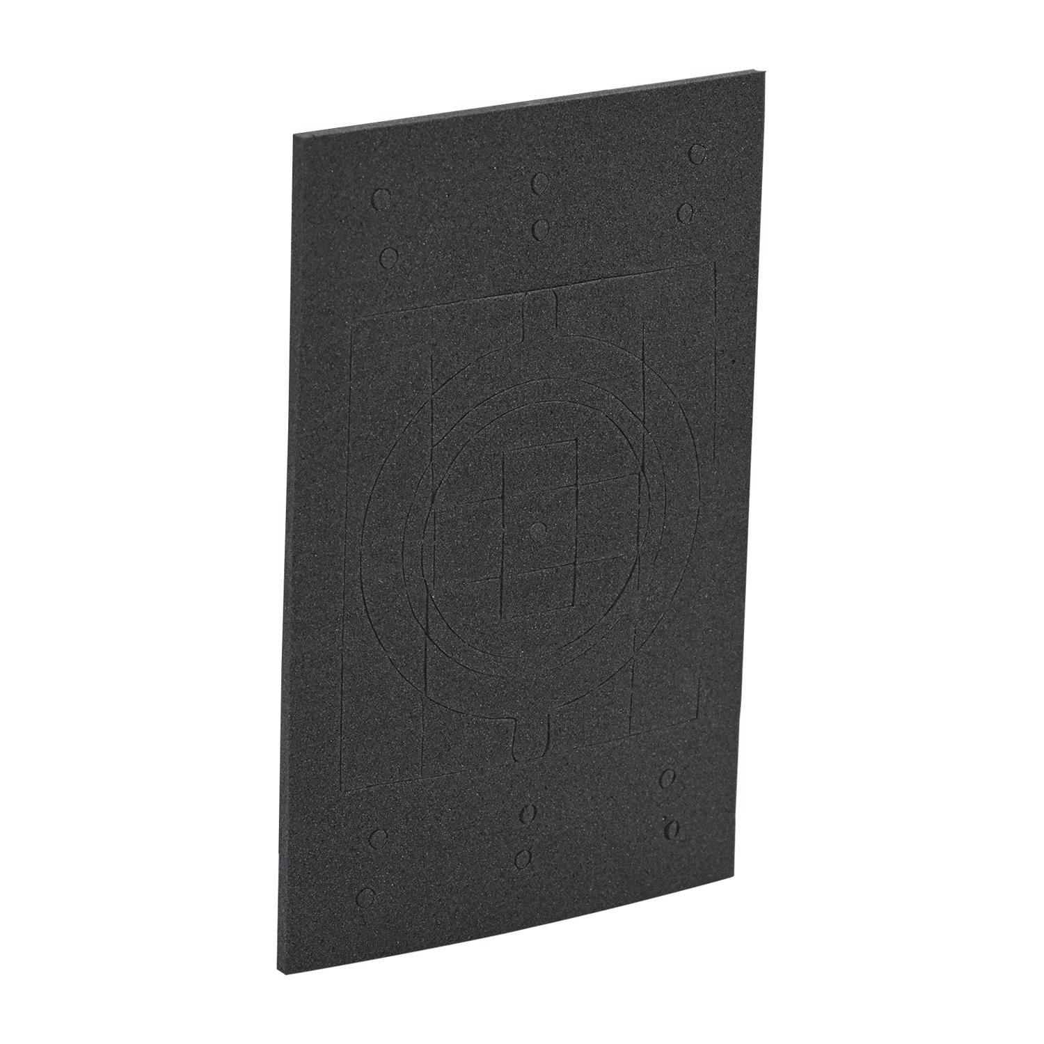 Sigma Engineered Solutions Rectangle Cross Linked Polyethylene Foam 1 gang 4.75 in. H X 3 in. W Repl