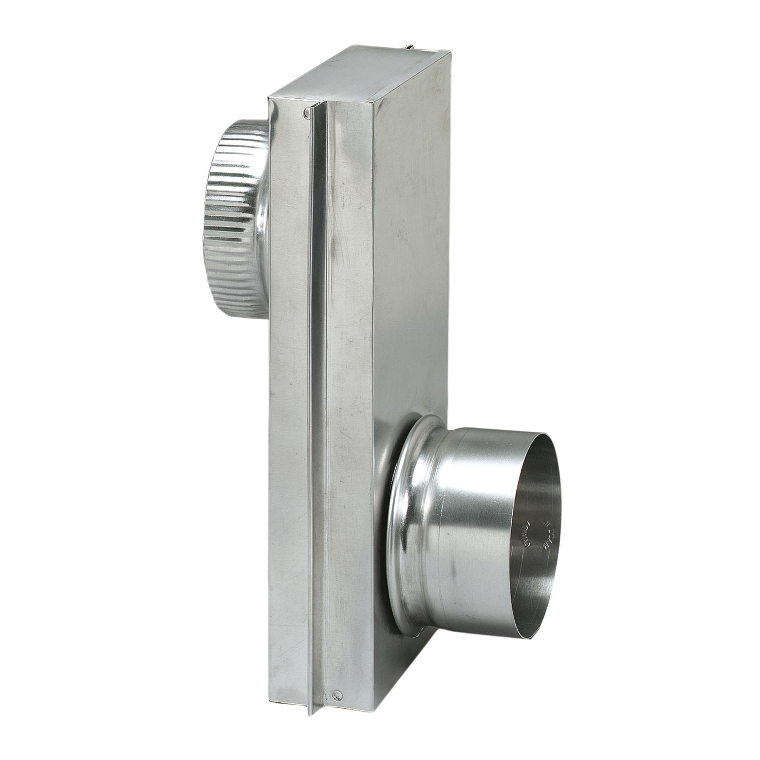 Ace 6 in. L X 4 in. D Silver Aluminum Adjustable Dryer Connector