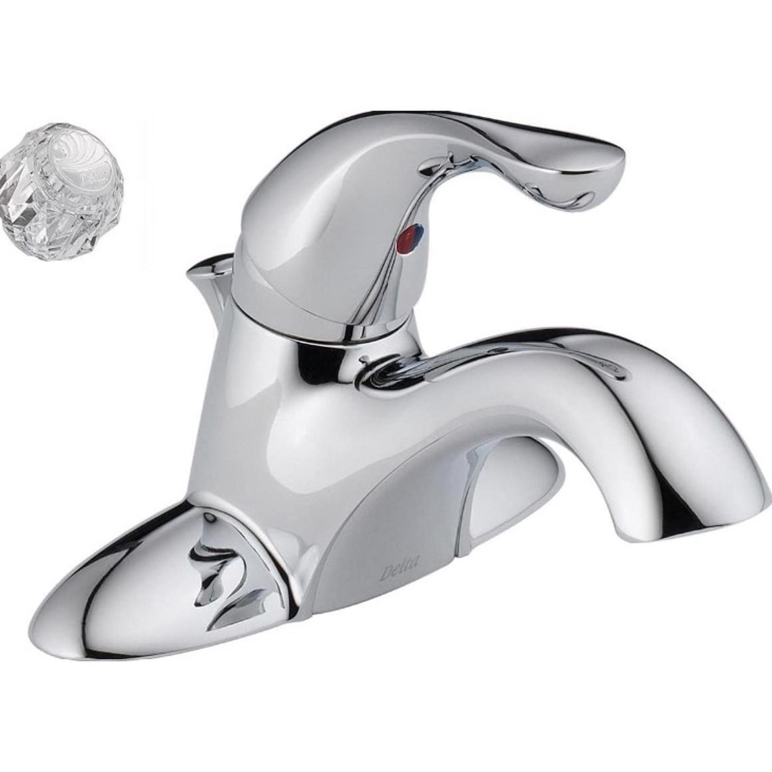 Delta Classic Chrome Bathroom Faucet 4 in.