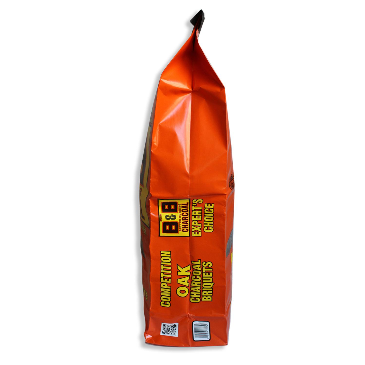 B&B Charcoal All Natural Oak Charcoal Briquettes 17.6 lb