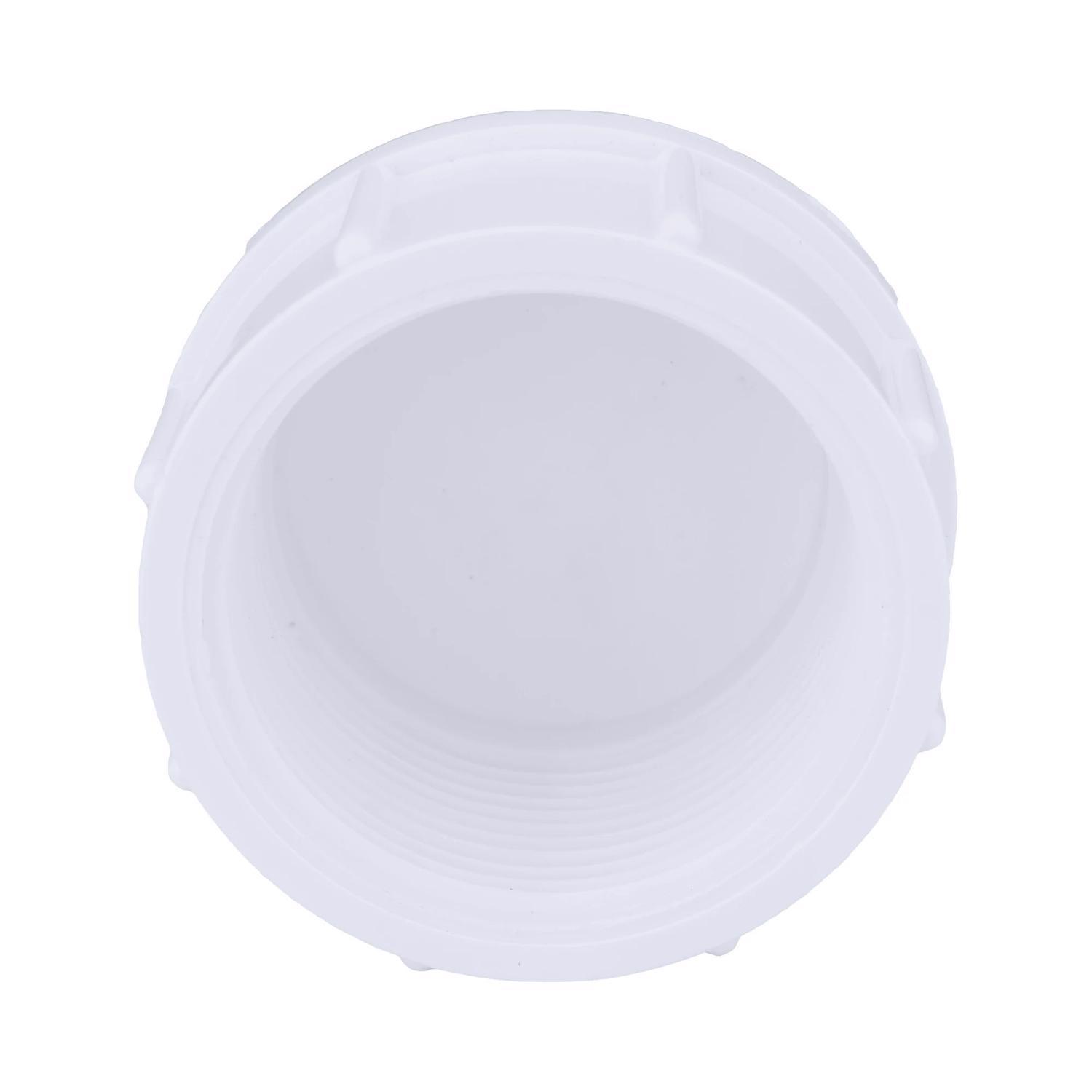 Charlotte Pipe Schedule 40 1/2 in. FPT X 1/2 in. D FPT PVC Cap 1 pk